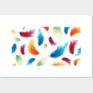 Dancing feathers Posters and Art